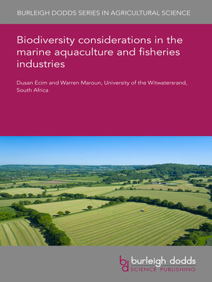 cover image of Biodiversity considerations in the marine aquaculture and fisheries industries